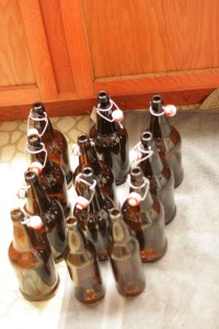 Sanitizing big EZ-cap bottles